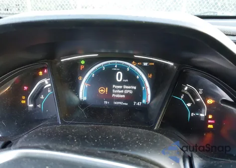2019 Honda Civic Lx z USA, uszkodzony, nr VIN 2HGFC2F62KH583213